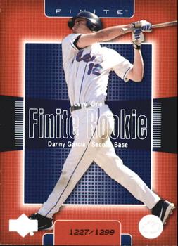 2003 Upper Deck Finite #293 Danny Garcia Front