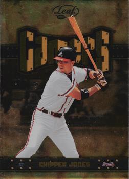 2004 Leaf - Gamers #G-6 Chipper Jones Front