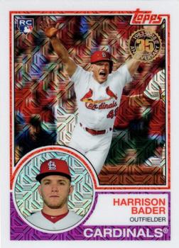 2018 Topps - 1983 Topps Baseball 35th Anniversary Chrome Silver Pack #31 Harrison Bader Front