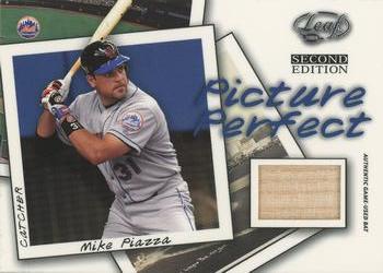 2004 Leaf - Picture Perfect Bats Second Edition #PP-12 Mike Piazza Front