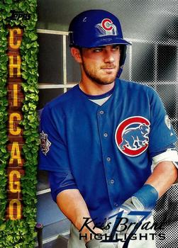 2018 Topps - Kris Bryant Highlights Black #KB-27 Kris Bryant Front