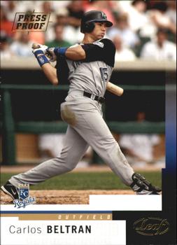 2004 Leaf - Press Proofs Gold #39 Carlos Beltran Front