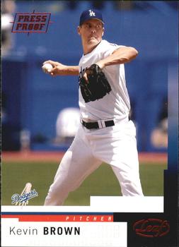 2004 Leaf - Press Proofs Red #147 Kevin Brown Front