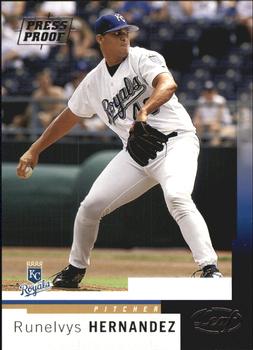 2004 Leaf - Press Proofs Silver #45 Runelvys Hernandez Front