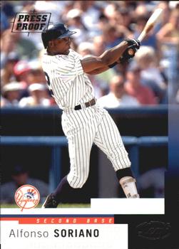 2004 Leaf - Press Proofs Silver #53 Alfonso Soriano Front