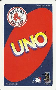 2004 UNO Boston Red Sox #B0 Tim Wakefield Back