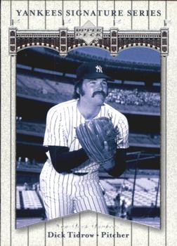 2003 Upper Deck Yankees Signature Series #23 Dick Tidrow Front