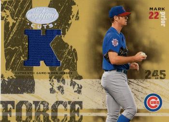 2004 Leaf Certified Cuts - K-Force Material #KF-45 Mark Prior / Kerry Wood Front