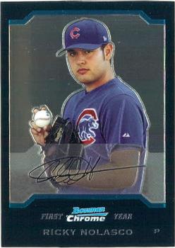 2004 Bowman Chrome #234 Ricky Nolasco Front