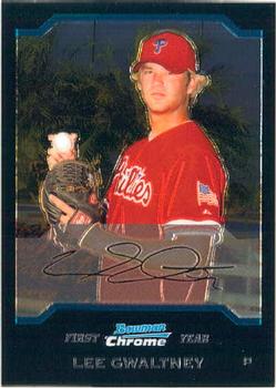 2004 Bowman Chrome #245 Lee Gwaltney Front