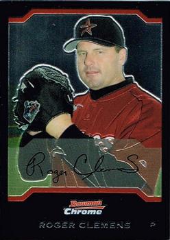 2004 Bowman Chrome #37 Roger Clemens Front