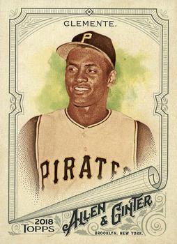 2018 Topps Allen & Ginter #107 Roberto Clemente Front