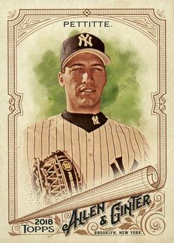 2018 Topps Allen & Ginter #340 Andy Pettitte Front