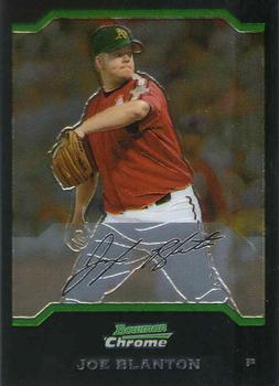 2004 Bowman Draft Picks & Prospects - Chrome #BDP122 Joe Blanton Front