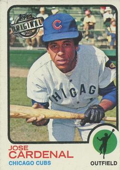 2015 Topps - Topps Originals Buybacks 1973 #393 Jose Cardenal Front