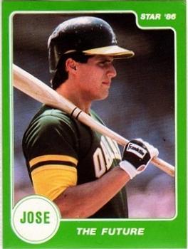 1986 Star Jose Canseco - Stickers #NNO Jose Canseco Front