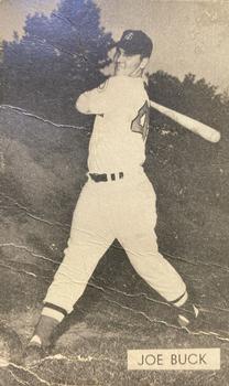 1951 Globe Printing San Jose Red Sox #NNO Joe Buck Front