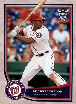 2018 Topps Big League #394 Michael Taylor Front