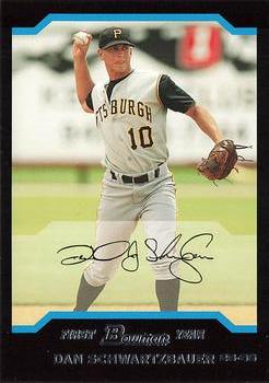 2004 Bowman Draft Picks & Prospects #BDP49 Dan Schwartzbauer Front