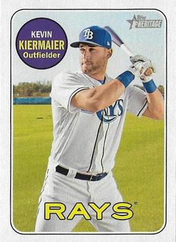 2018 Topps Heritage - Mini #134 Kevin Kiermaier Front