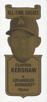 2018 Topps Heritage - 1969 Topps Bazooka All-Time Greats #69BG-8 Clayton Kershaw Front