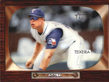 2004 Bowman Heritage #116 Mark Teixeira Front