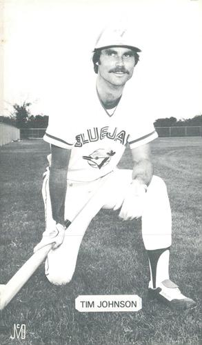 1979 JD McCarthy Toronto Blue Jays Postcards #NNO Tim Johnson Front