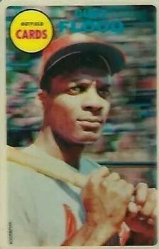 1968 Topps 3-D #NNO Curt Flood Front