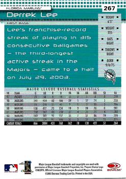 2004 Donruss #267 Derrek Lee Back