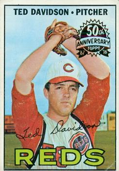 2016 Topps Heritage - 50th Anniversary Buybacks #519 Ted Davidson Front