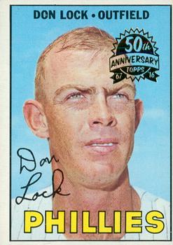 2016 Topps Heritage - 50th Anniversary Buybacks #376 Don Lock Front
