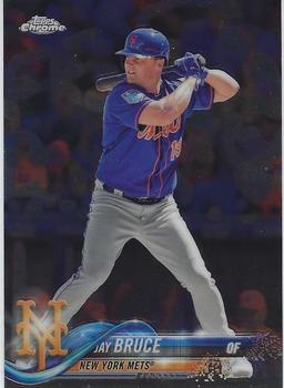 2018 Topps Chrome #172 Jay Bruce Front