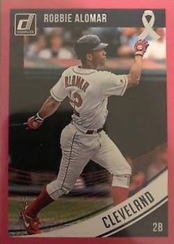 2018 Donruss - Mother's Day Ribbon #100 Roberto Alomar Front