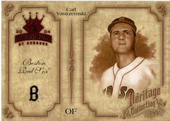 2004 Donruss Diamond Kings - Heritage Collection #HC-3 Carl Yastrzemski Front