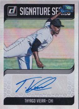 2018 Donruss - Signature Series #SS-TV Thyago Vieira Front