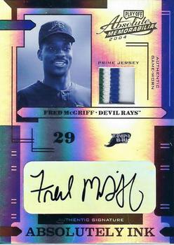 2004 Playoff Absolute Memorabilia - Absolutely Ink Material PS #AI-49 Fred McGriff Front
