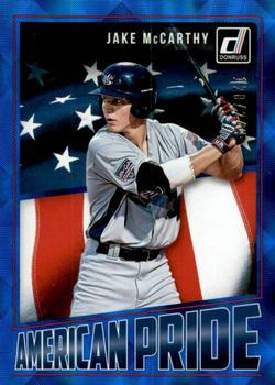 2018 Donruss - American Pride Blue #AP4 Jake McCarthy Front