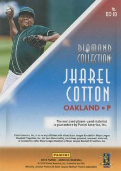 2018 Donruss - Diamond Collection #DC-JO Jharel Cotton Back
