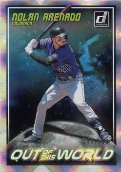 2018 Donruss - Out of This World #OW10 Nolan Arenado Front