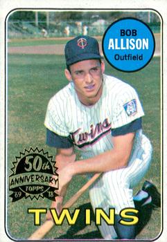 2018 Topps Heritage - 50th Anniversary Buybacks #30 Bob Allison Front