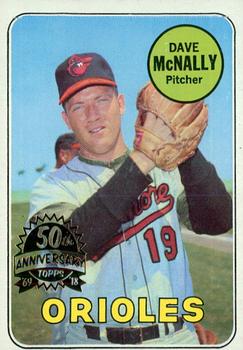 2018 Topps Heritage - 50th Anniversary Buybacks #340 Dave McNally Front