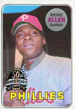 2018 Topps Heritage - 50th Anniversary Buybacks #350 Richie Allen Front