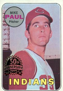 2018 Topps Heritage - 50th Anniversary Buybacks #537 Mike Paul Front