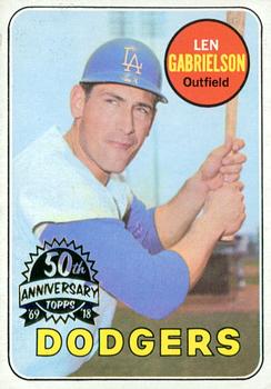 2018 Topps Heritage - 50th Anniversary Buybacks #615 Len Gabrielson Front