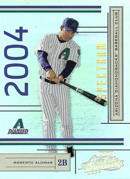 2004 Playoff Absolute Memorabilia - Spectrum Gold #15 Roberto Alomar Front