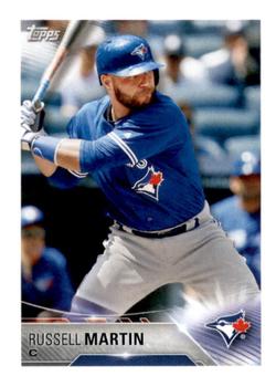 2018 Topps Stickers #30 Russell Martin Front