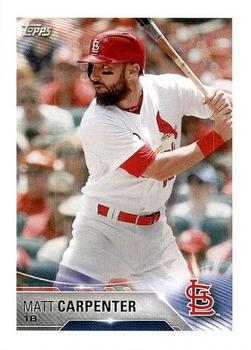 2018 Topps Stickers #191 Matt Carpenter Front