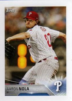 2018 Topps Stickers #274 Aaron Nola Front