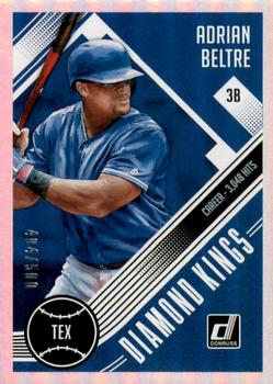 2018 Donruss - Career Stat Line #6 Adrian Beltre Front