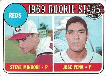 2015 Topps - Topps Originals Buybacks 1969 #339 Reds 1969 Rookie Stars (Steve Mingori / Jose Pena) Front